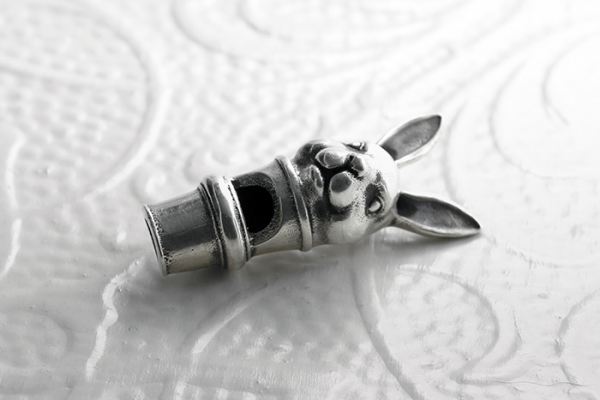 Silver Rabbit Whistle