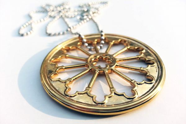 Rose Window Pendant
